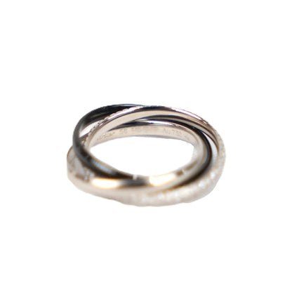 Cartier B4235456 Trinity Ceramic Small Model #56 Ring