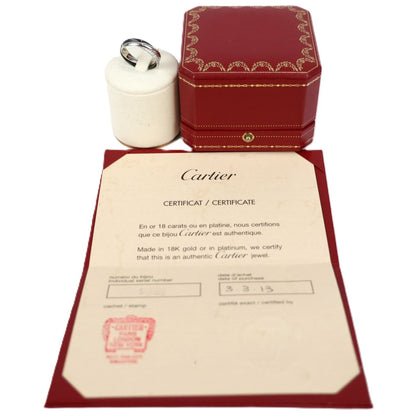 Cartier B4235456 Trinity Ceramic Small Model #56 Ring