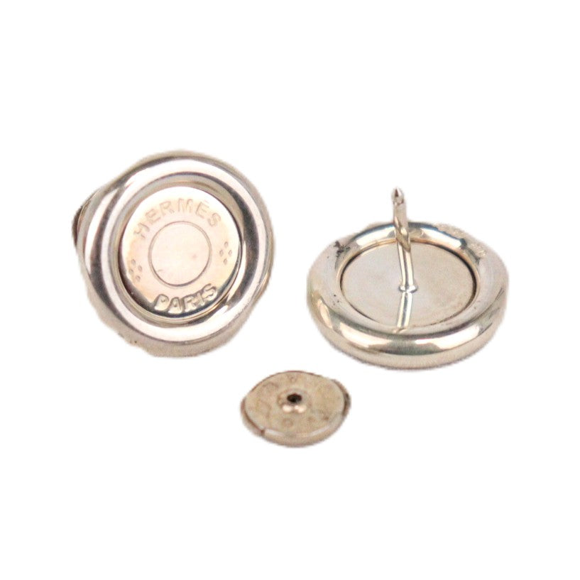 HERMES Sellier Earrings