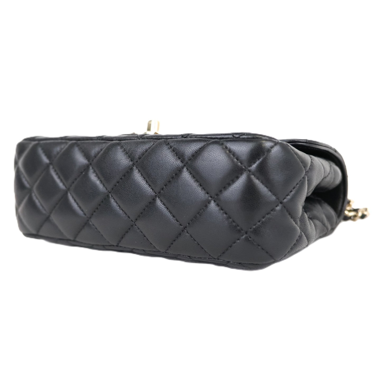 CHANEL AS4141 TOP HANDLE FLAP MINI HANDBAG