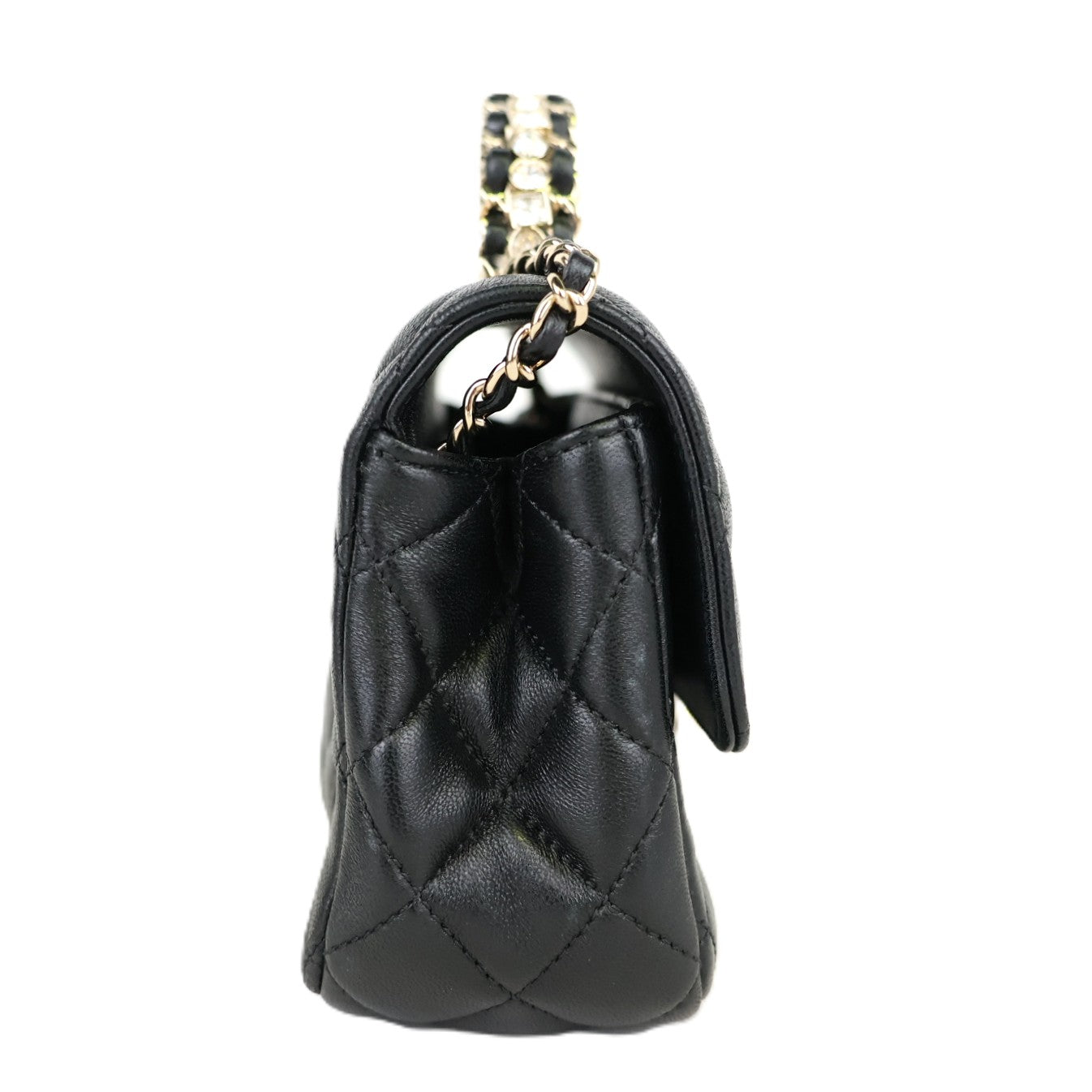 CHANEL AS4141 TOP HANDLE FLAP MINI HANDBAG