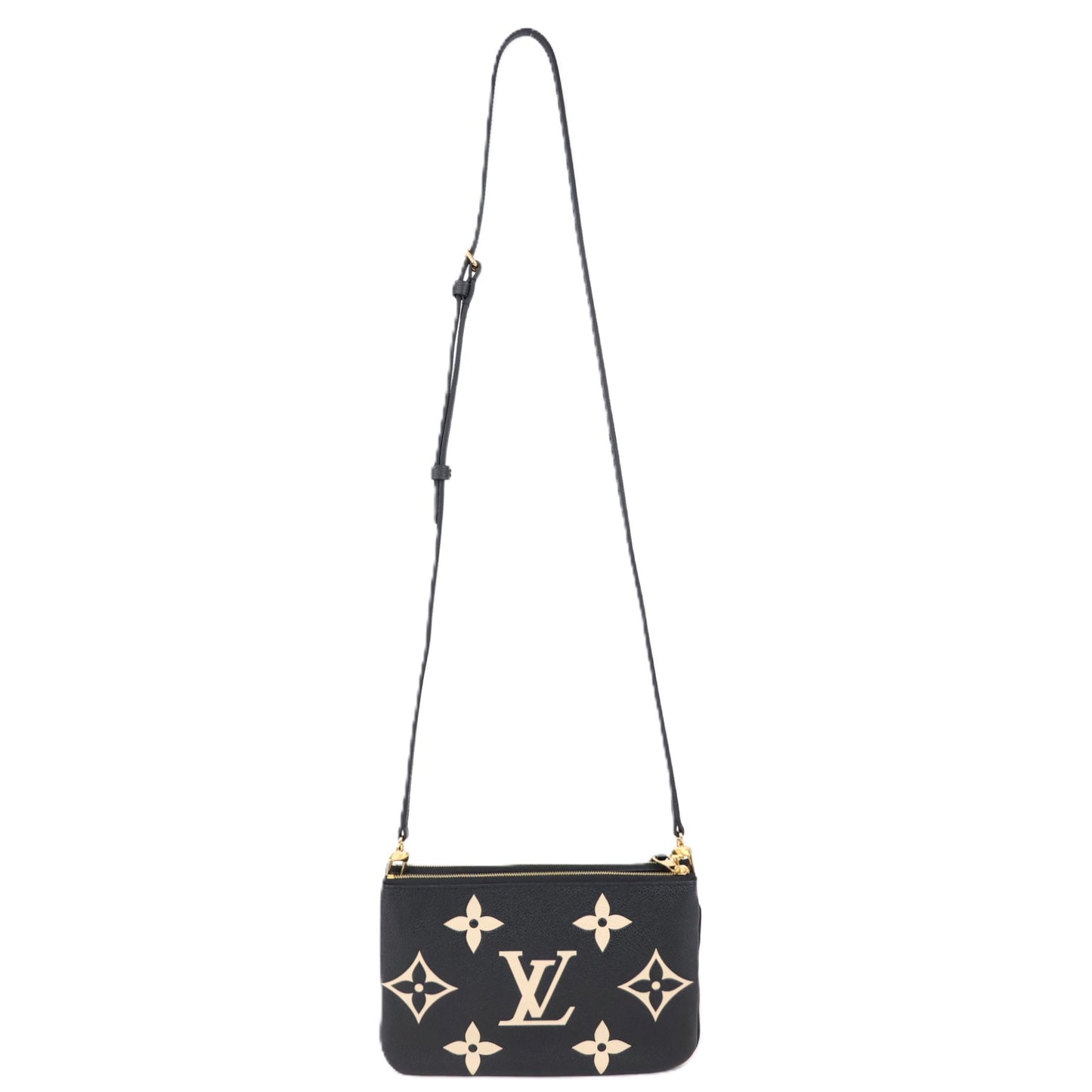 LOUIS VUITTON M80787 POCHETTE DOUBLE ZIP CROSSBODY BAG