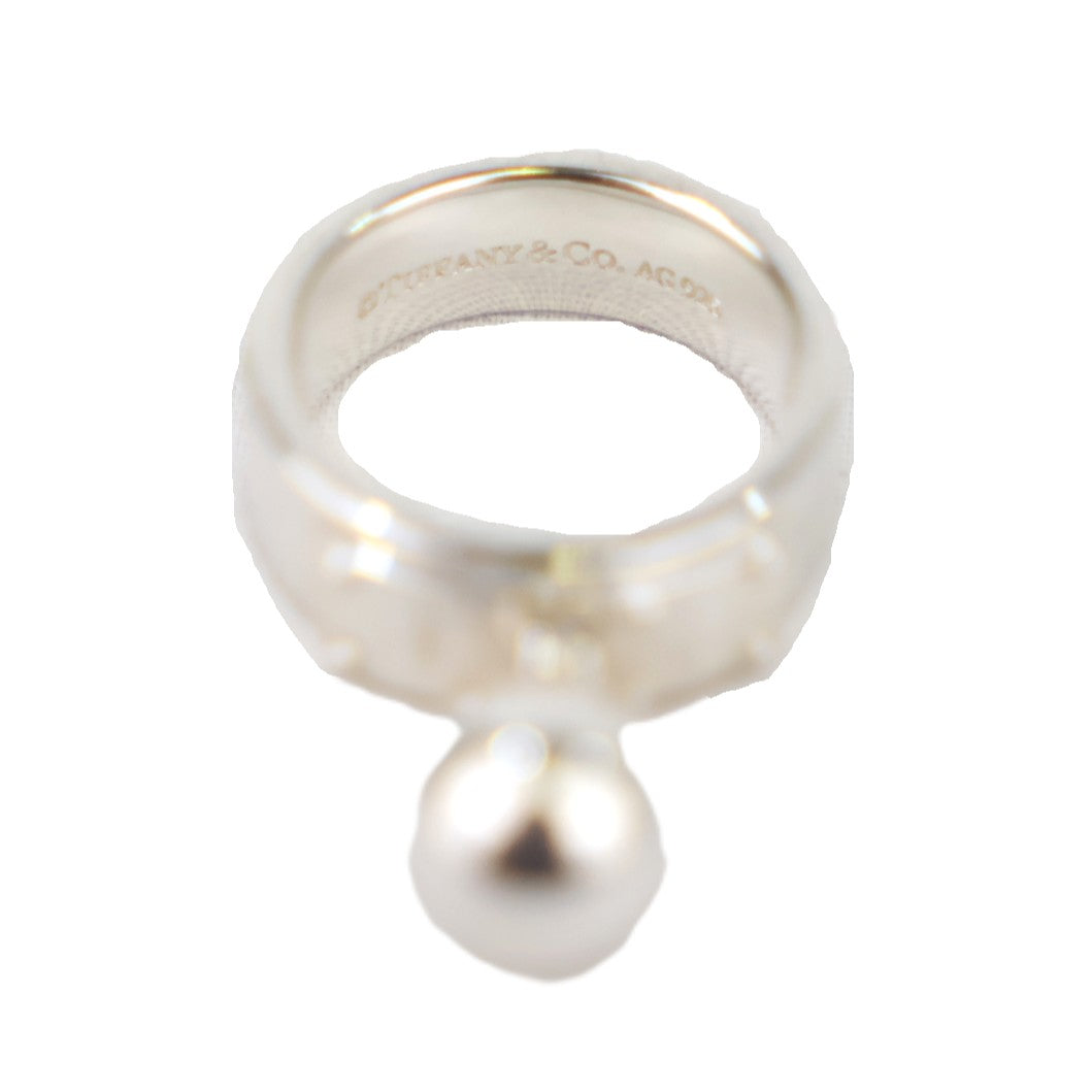 TIFFANY & Co. Ball Dangle Ring #51.5