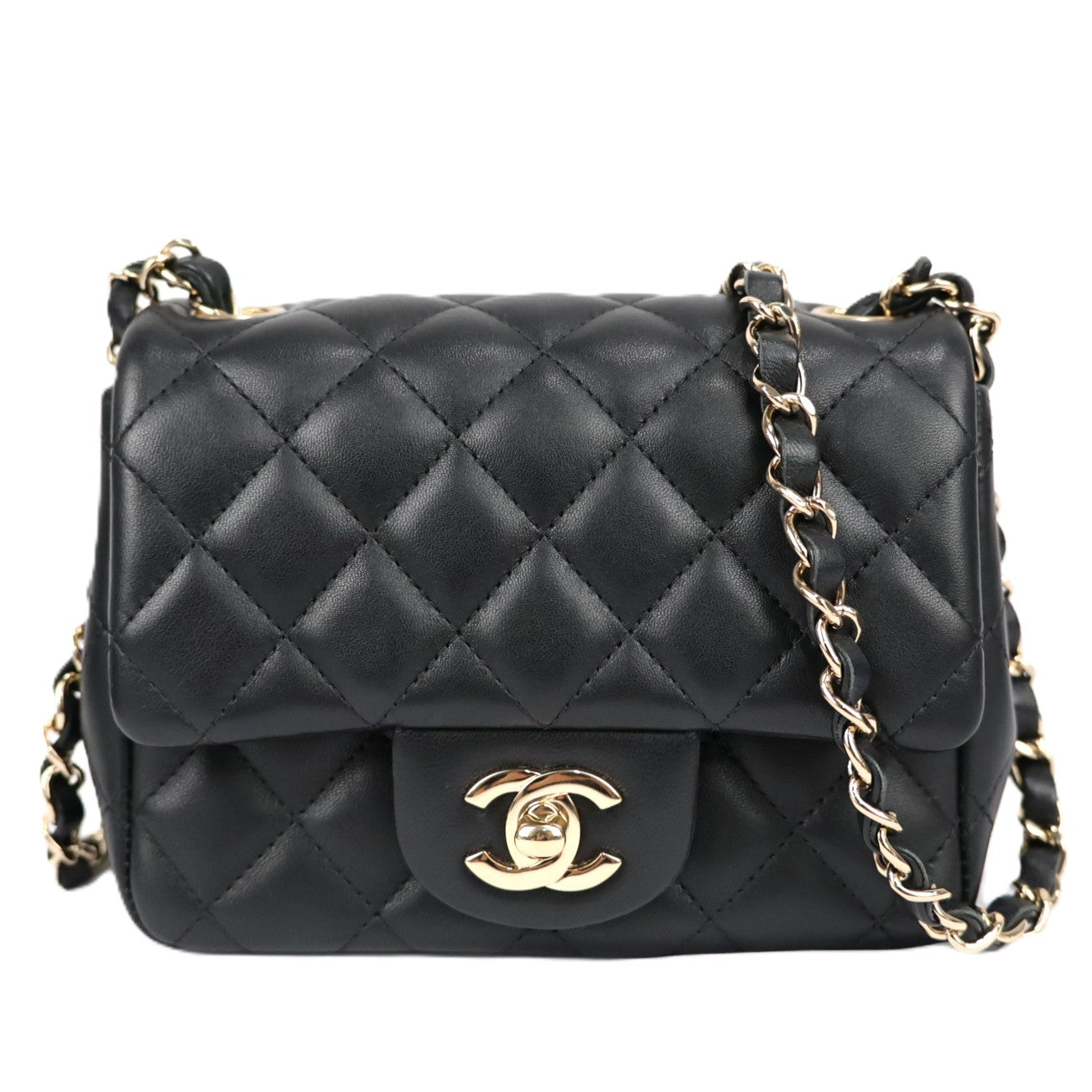 CHANEL 35200 CLASSIC FLAP MINI CROSSBODY BAG