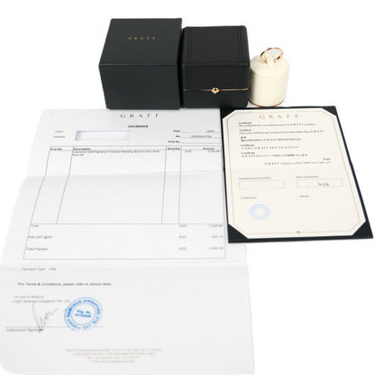 GRAFF RGR448 Laurence Graff Signature Band 3.2 mm Ring #63