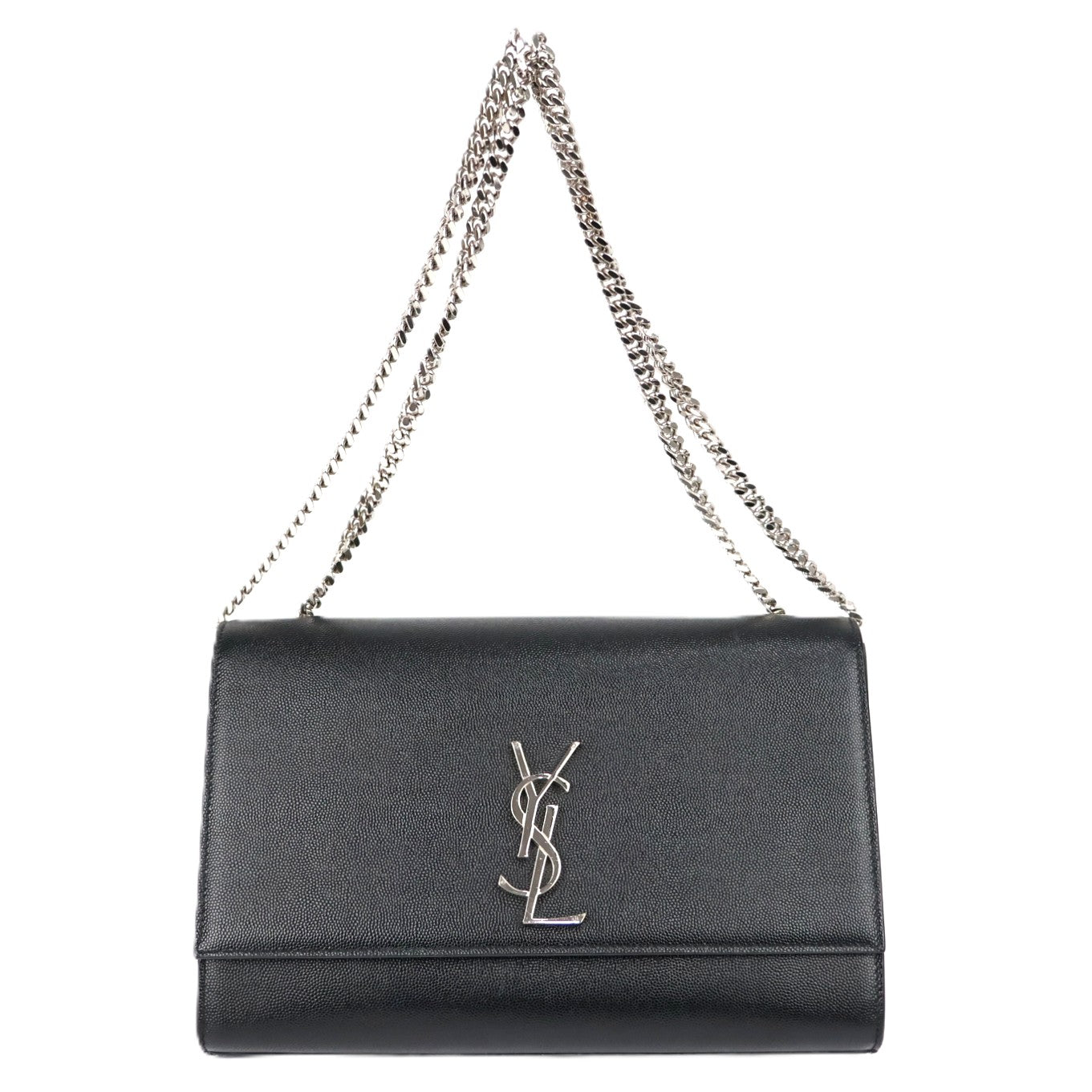 SAINT LAURENT 446752 BOW01 KATE LARGE SHOULDER BAG