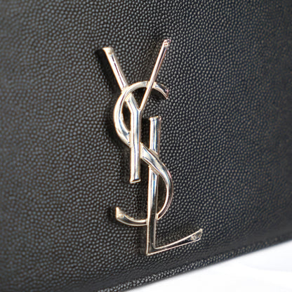 SAINT LAURENT 446752 BOW01 KATE LARGE SHOULDER BAG