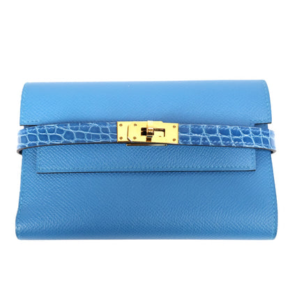 HERMES 082211CC KELLY DEPLIANT MEDIUM TOUCH WALLET