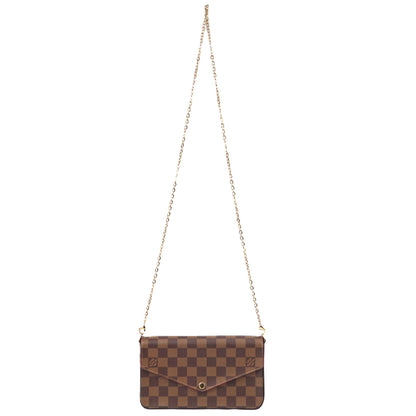 LOUIS VUITTON N63032 POCHETTE FELICIE CROSSBODY BAG