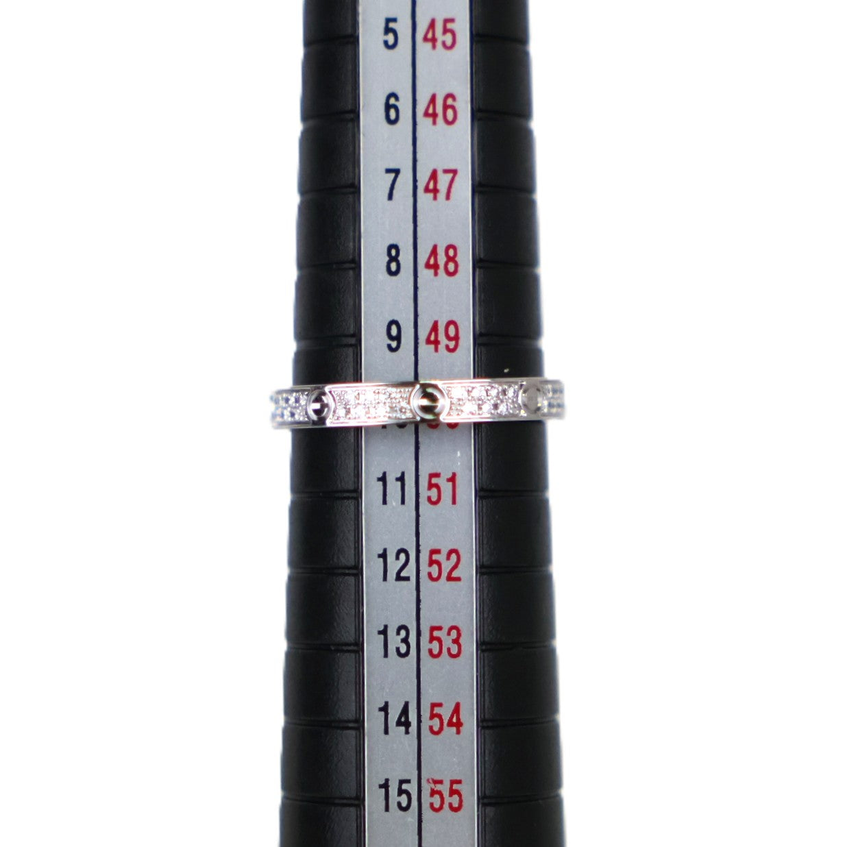 Cartier B4218250 Love Mini Model Paved Ring #50