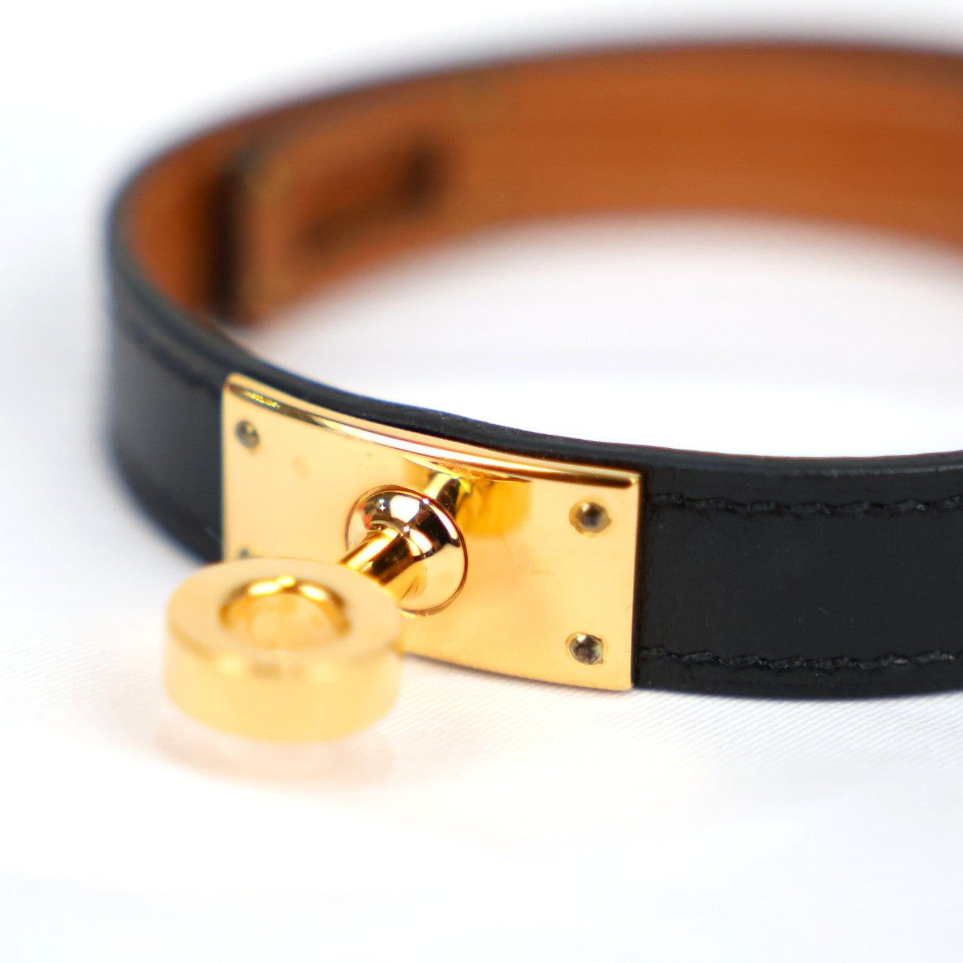 HERMES 068438CC KELLY DOUBLE TOUR T1 BRACELET
