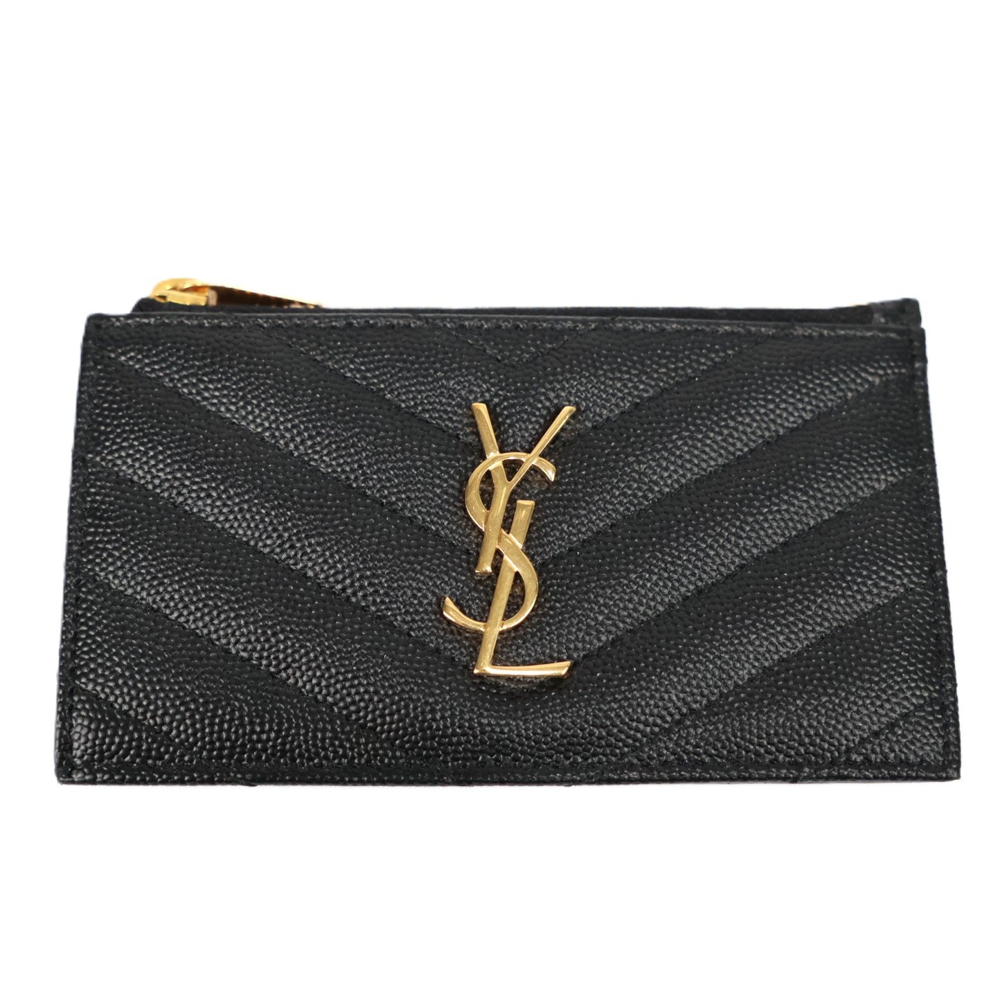 SAINT LAURENT 607915 BOW01 CASSANDRE CARD HOLDER