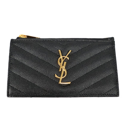 SAINT LAURENT 607915 BOW01 CASSANDRE CARD HOLDER