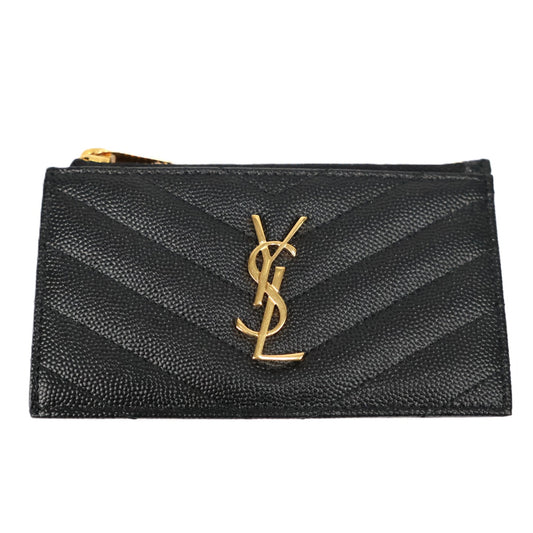 SAINT LAURENT 607915 BOW01 CASSANDRE CARD HOLDER