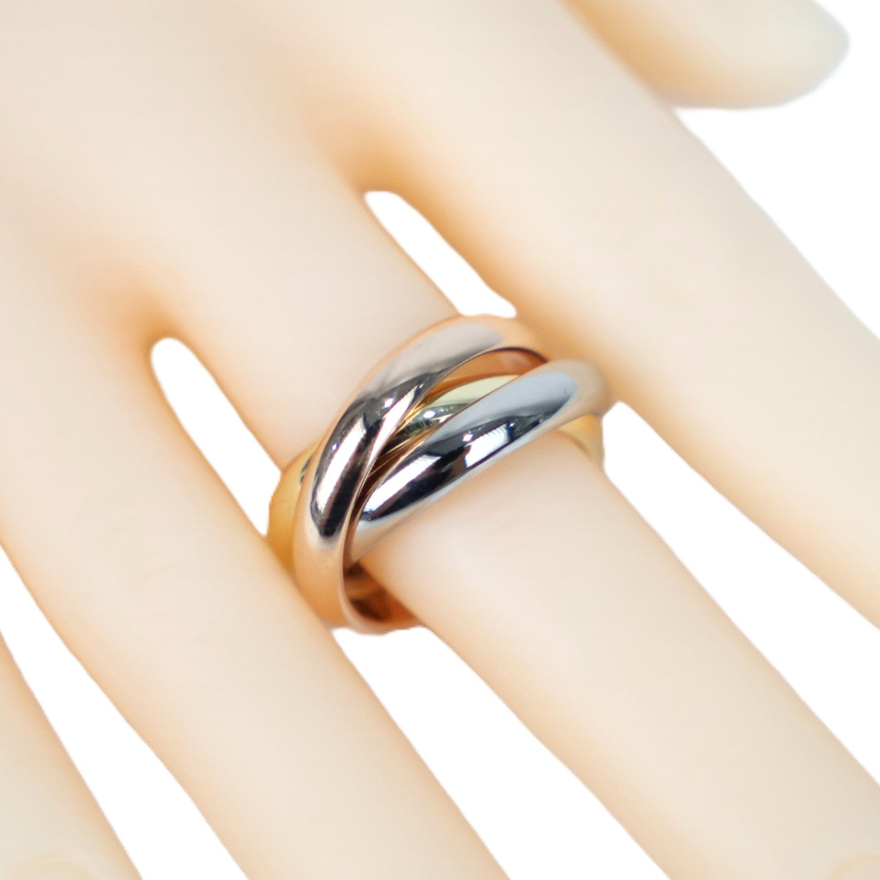 Cartier B4236154 Trinity Large Model Ring #54