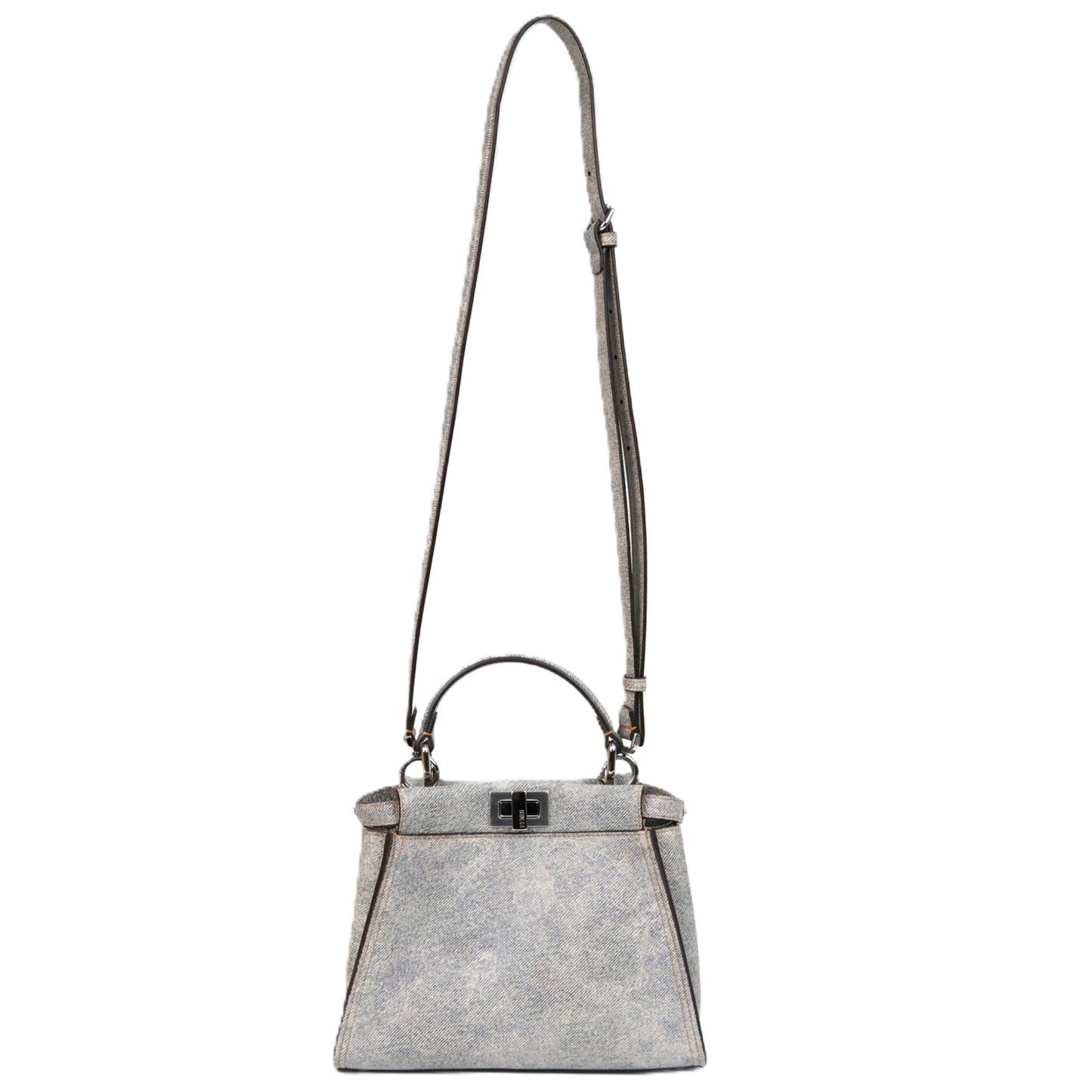 FENDI 8BN244 AV1Z PEEK A BOO MINI HANDBAG
