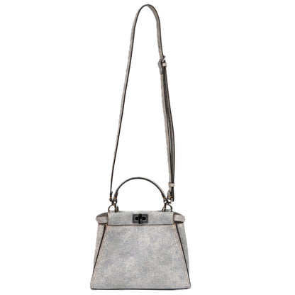 FENDI 8BN244 AV1Z PEEK A BOO MINI HANDBAG