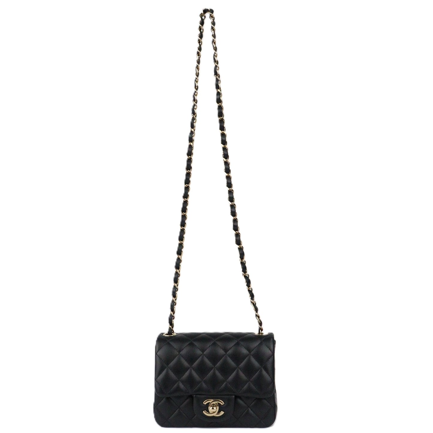 CHANEL 35200 CLASSIC FLAP MINI CROSSBODY BAG