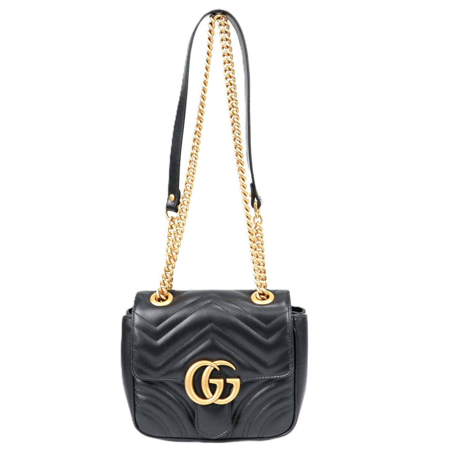 GUCCI 739682 AABZC GG MARMONT MINI SHOULDER BAG