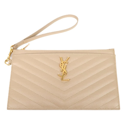 SAINT LAURENT 636313 BOW01 CASSANDRE BILL POUCH CLUTCH BAG