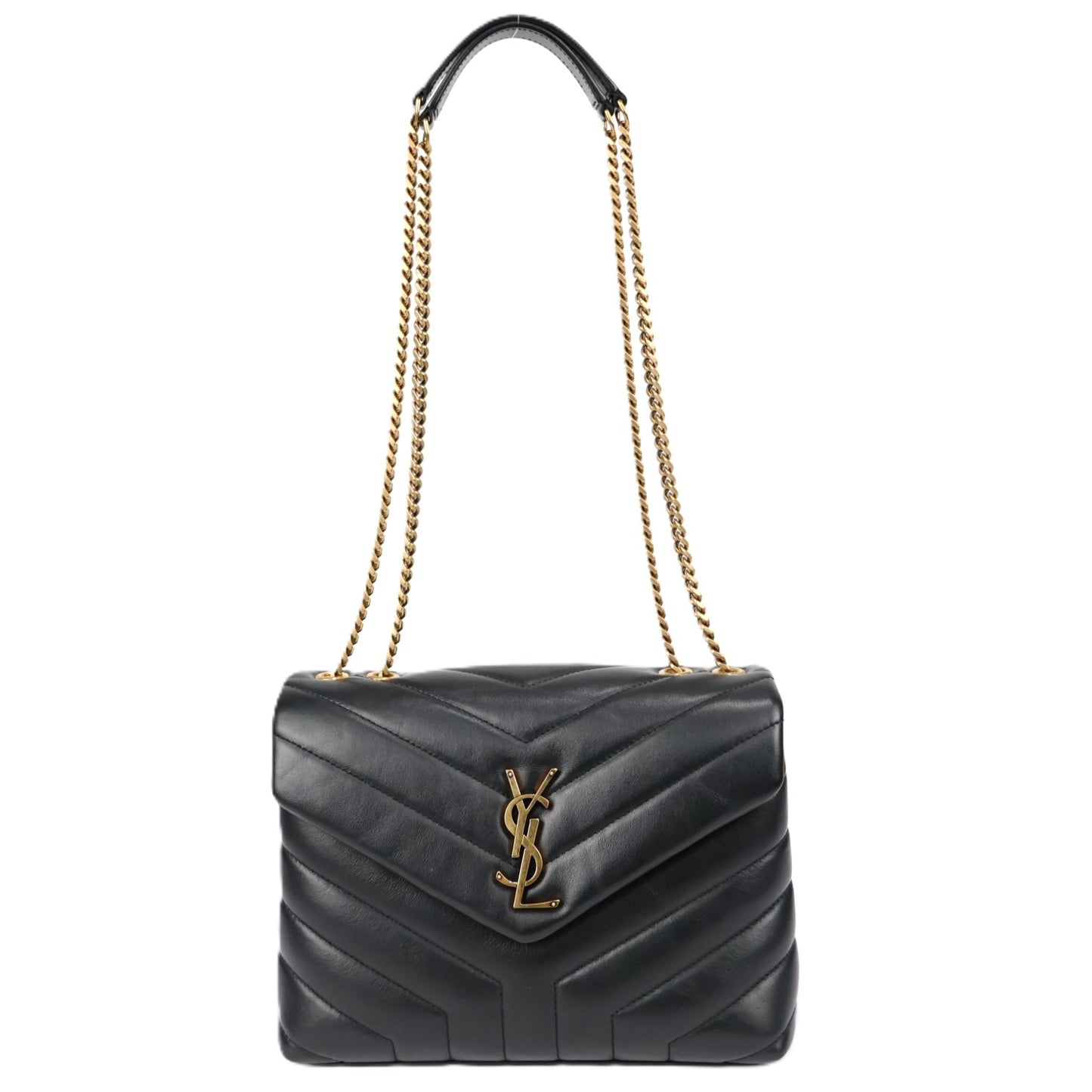 SAINT LAURENT 494699 DV727 LOULOU SMALL SHOULDER BAG