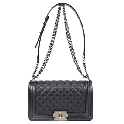 CHANEL 67086 BOY CHANEL MEDIUM SHOULDER BAG