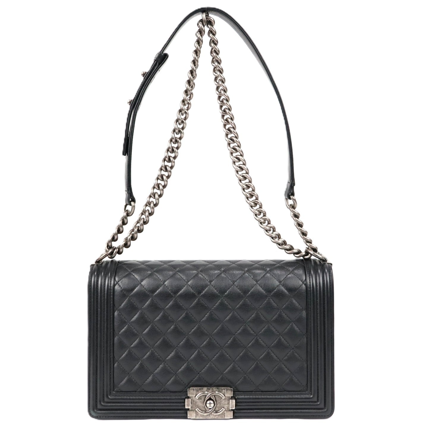 CHANEL 92193 BOY CHANEL LARGE SHOULDER BAG – Komehyo Singapore