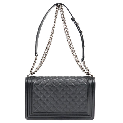 CHANEL 92193 BOY CHANEL LARGE SHOULDER BAG