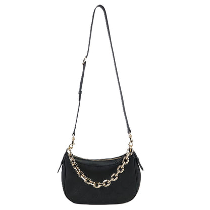 GUCCI 815409 AAFDV GG EMBLEM MEDIUM SHOULDER BAG
