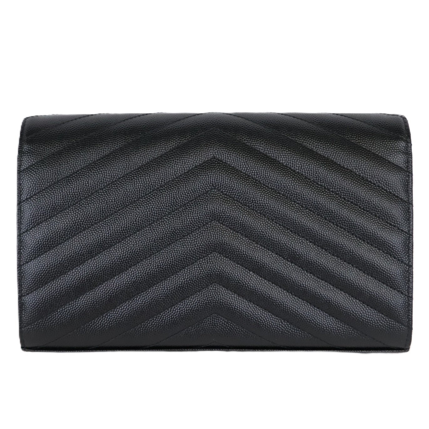 SAINT LAURENT 377828 BOW01 CASSANDRE WALLET ON CHAIN