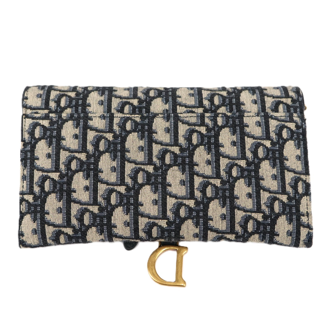 DIOR S5614CTZQ SADDLE WALLET ON CHAIN