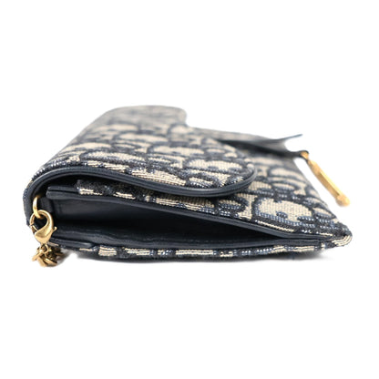 DIOR S5614CTZQ SADDLE WALLET ON CHAIN