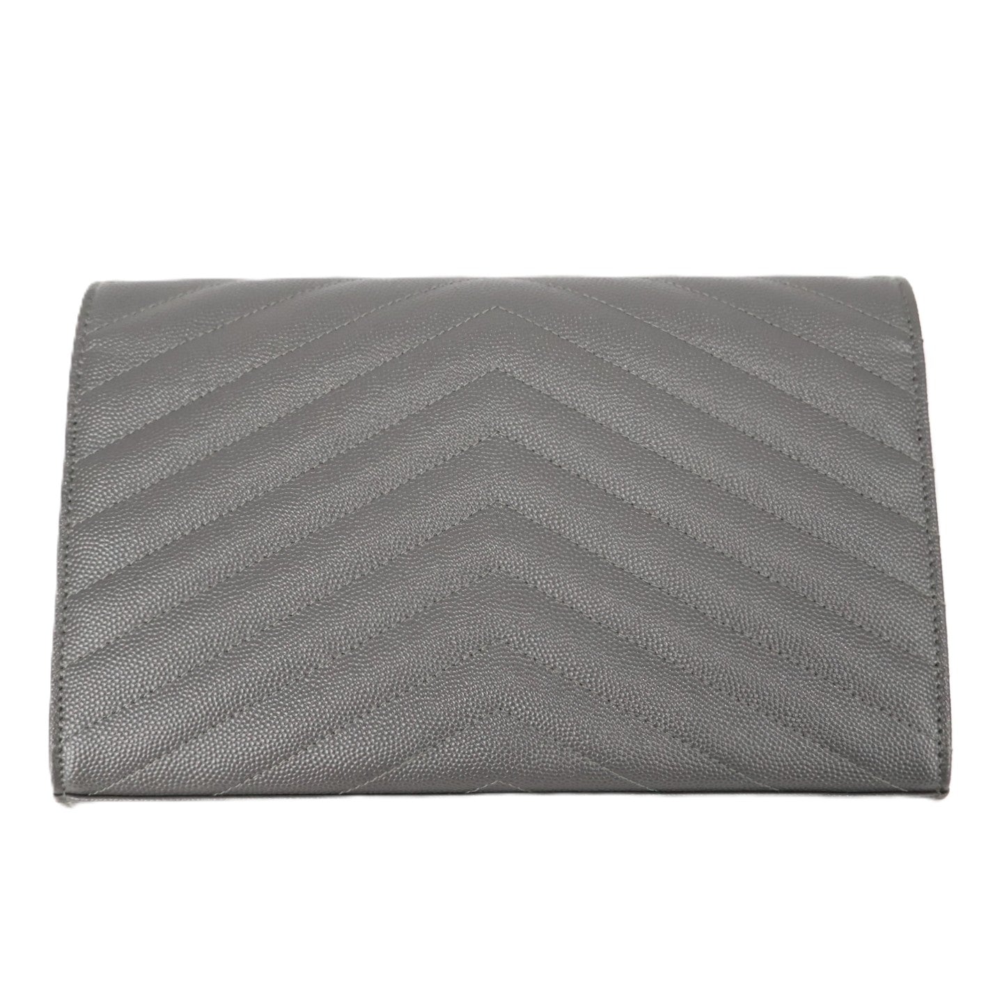 SAINT LAURENT 377828 BOW01 CASSANDRE WALLET ON CHAIN