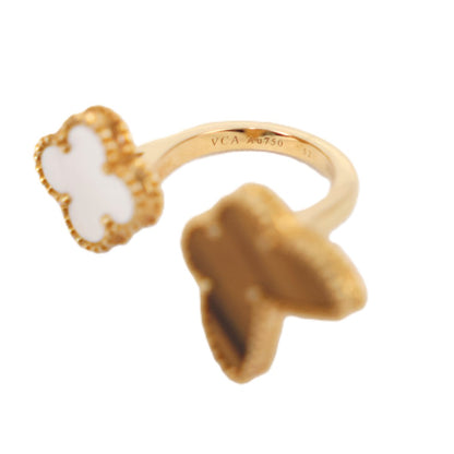 Van Cleef & Arpels VCARN05852 Lucky Alhambra Between the Finger Ring #52