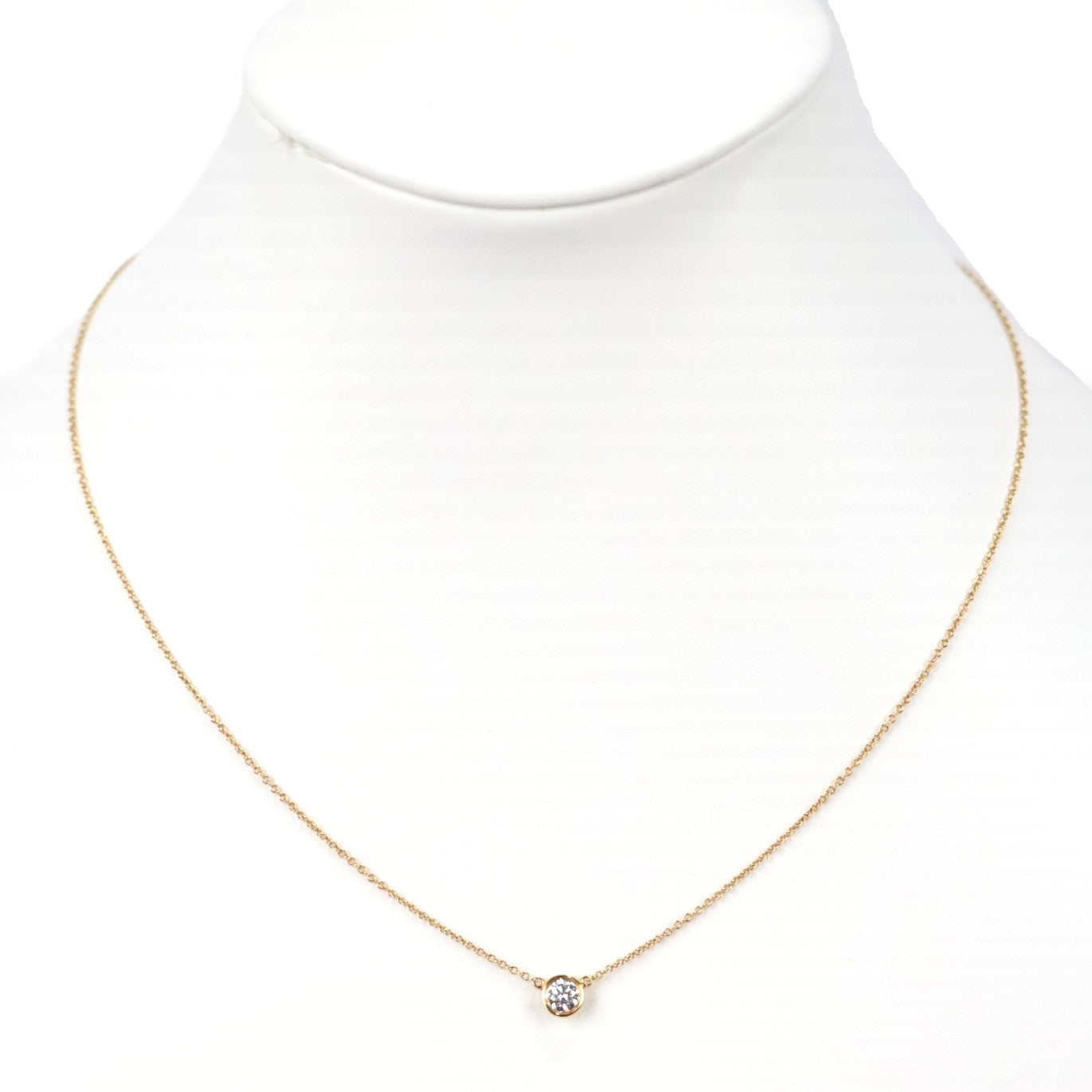 TIFFANY & Co. Diamonds by the Yard 0.33ct-G-VS1-EX Necklace