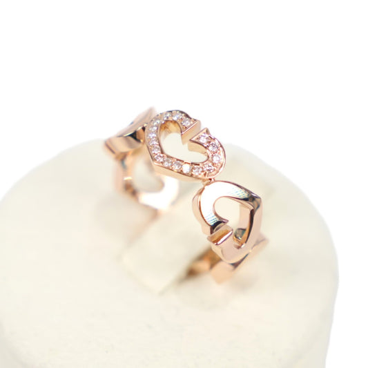 Cartier B4047451 C Heart #51 Ring