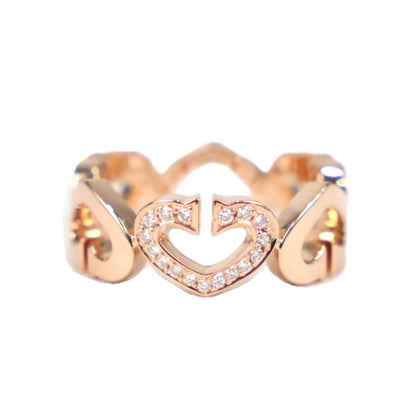 Cartier B4047451 C Heart #51 Ring
