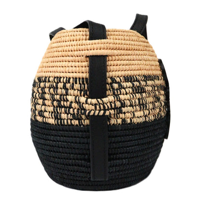 LOEWE A223Z48X07 BEEHIVE BASKET CROSSBODY BAG