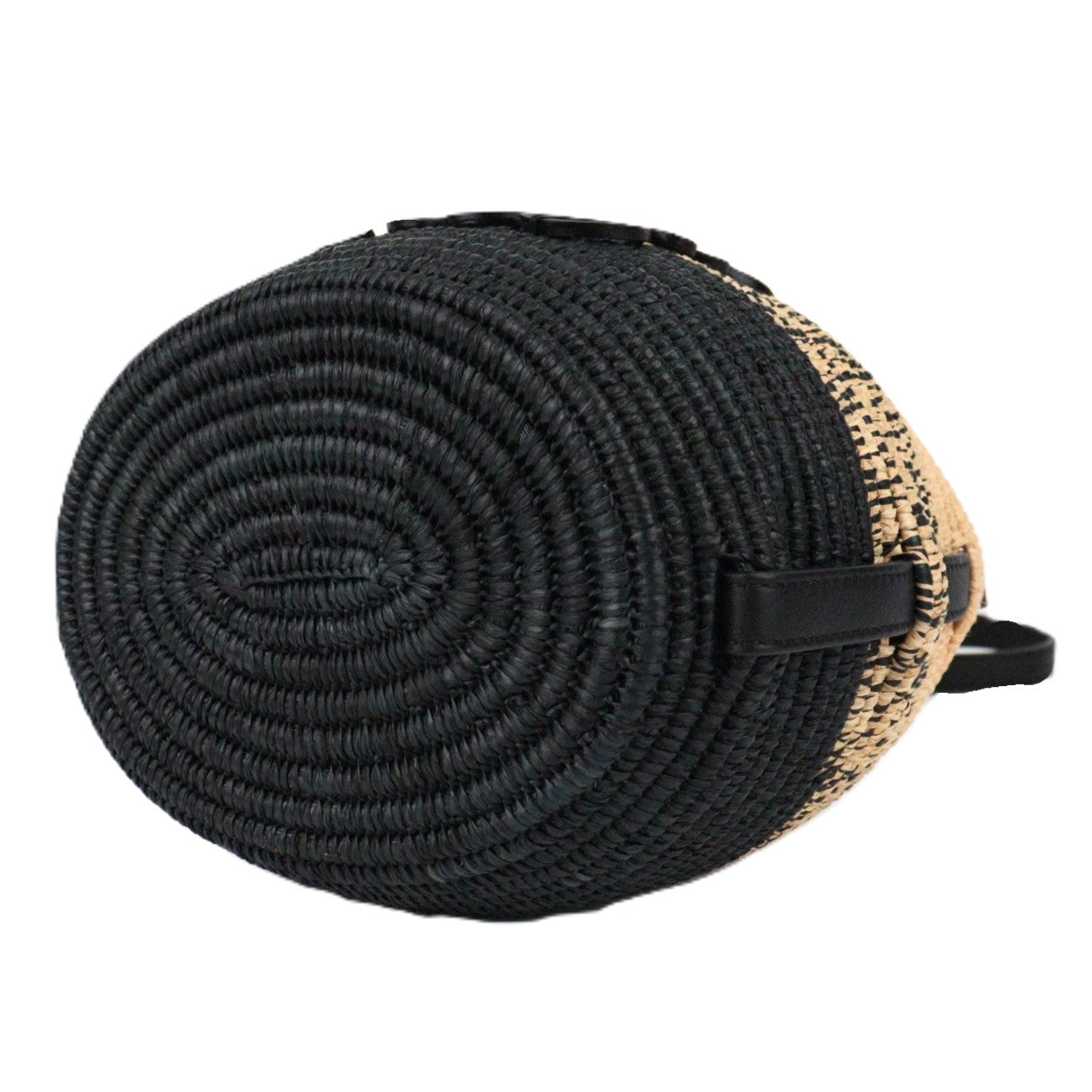 LOEWE A223Z48X07 BEEHIVE BASKET CROSSBODY BAG