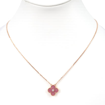 Van Cleef & Arpels VCARP7TD00 Vintage Alhambra Holiday Pendant 2021 Necklace