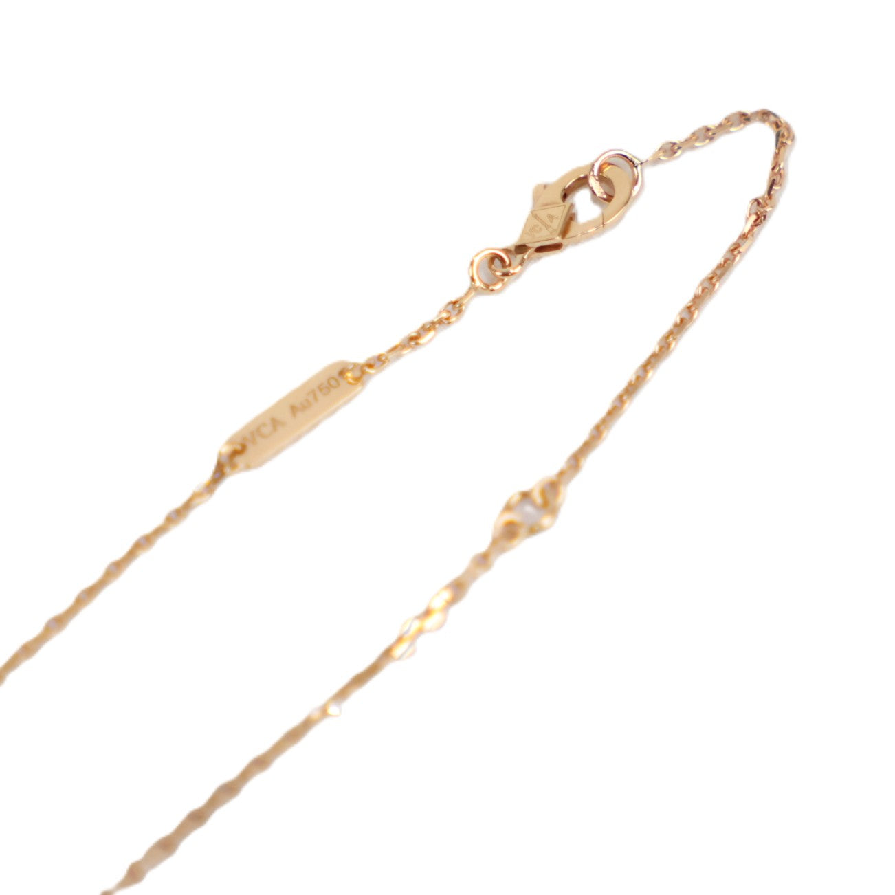 Van Cleef & Arpels VCARP7TD00 Vintage Alhambra Holiday Pendant 2021 Necklace