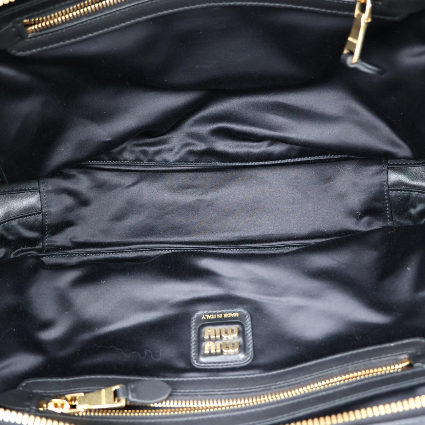 MIUMIU 5BB117 BEAU LARGE HANDBAG