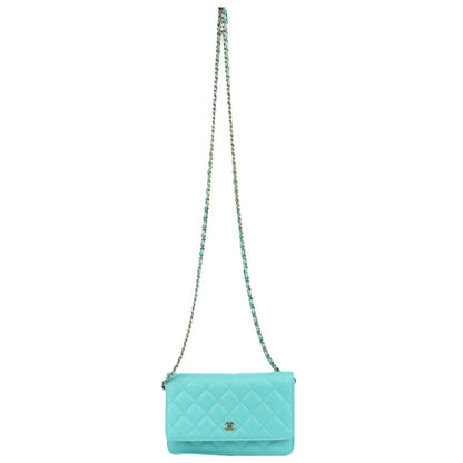 CHANEL AP0250 CLASSIC FLAP WALLET ON CHAIN