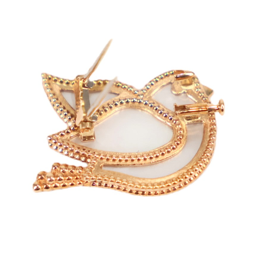 Van Cleef & Arpels VCARP2AR00 Lucky Animals Dove Clip Brooch