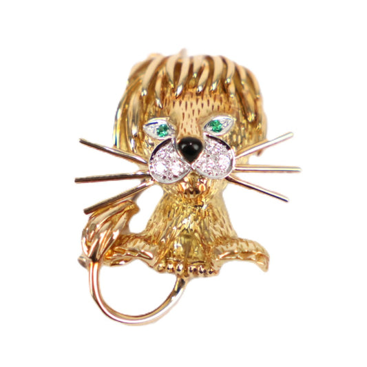 Van Cleef & Arpels VCARA63200 Lion Brooch