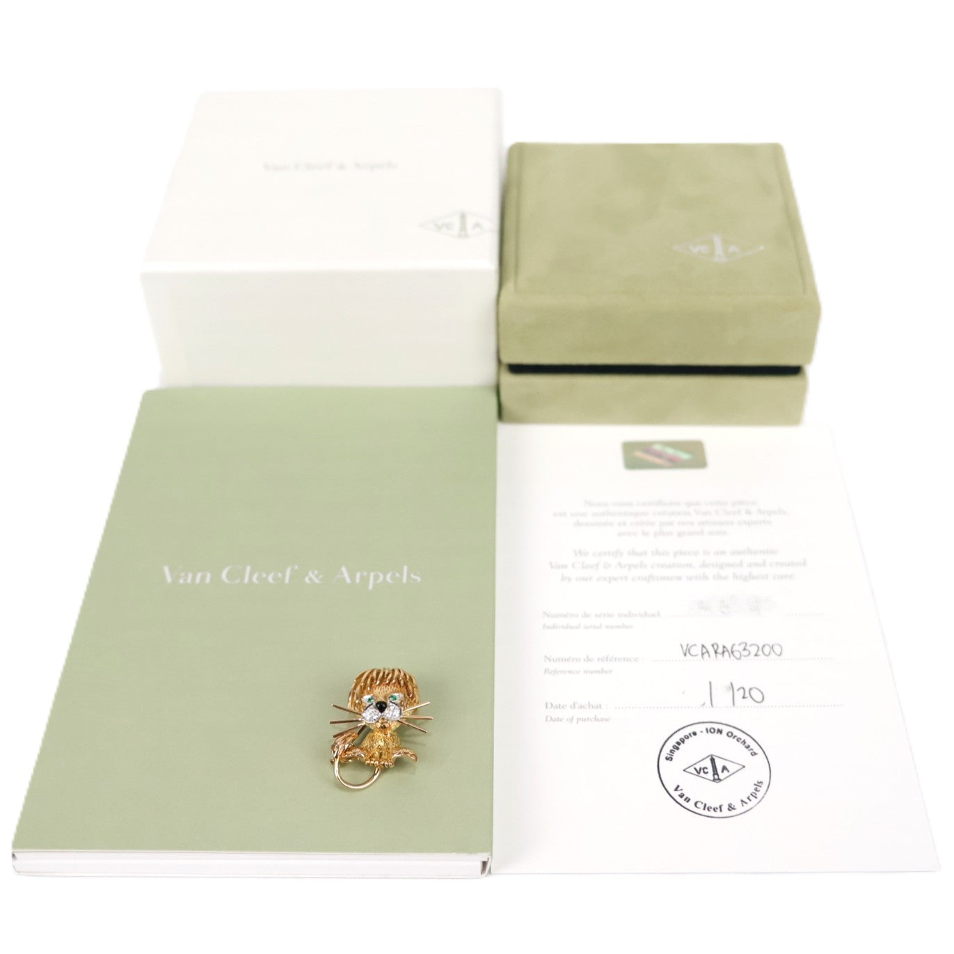 Van Cleef & Arpels VCARA63200 Lion Brooch
