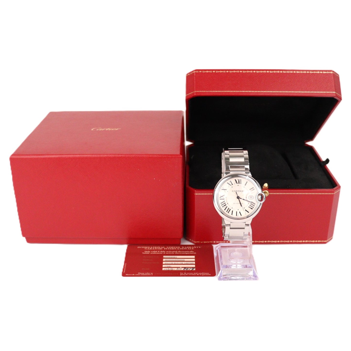 Cartier W69012Z4 Ballon Bleu Large Model