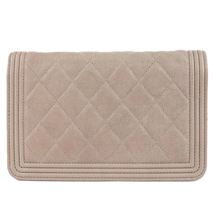 CHANEL 81969 BOY CHANEL WALLET ON CHAIN