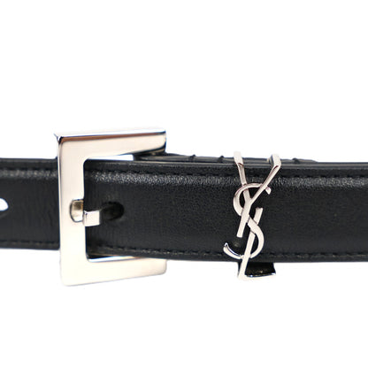 SAINT LAURENT 554465 BOO0N CASSANDRE BELT