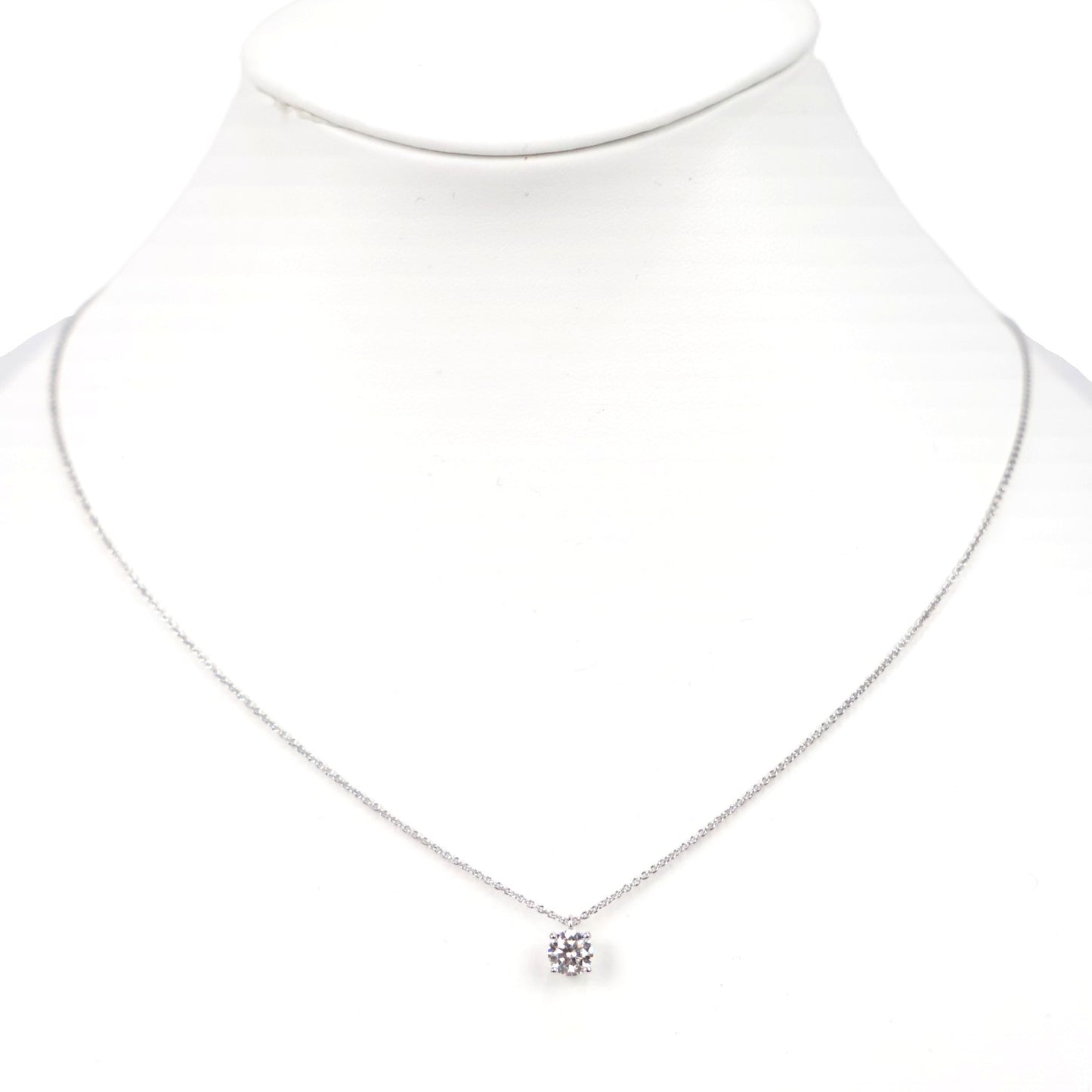 GRAFF Classic Graff Round Diamond 0.75ct-G-VS2-3EX H&A Necklace